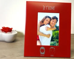 Cadre métal rouge Family Circus|Cadeaux.com Outlet