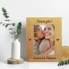Cadre photo en bois gravé - Maman|Cadeaux.com Best