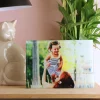 Cadre photo en verre Personnalisable|Cadeaux.com Discount