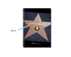 Cahier Etoile de Star|Cadeaux.com