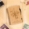 Cahier personnalisé en bois - Voyage|Cadeaux.com Hot