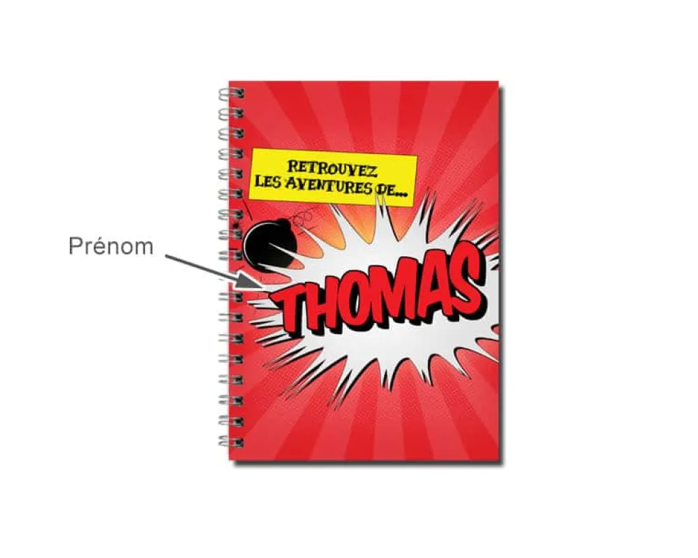 Cahier Super Héros|Cadeaux.com Sale