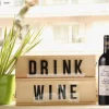 Caisse à vin personnalisable avec lettres et émoticônes|Cadeaux.com Outlet
