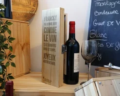 Caisse à vin personnalisée anniversaire - Citation|Cadeaux.com Clearance