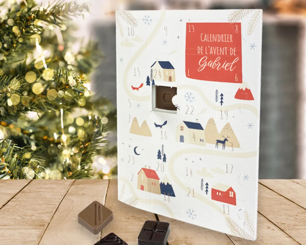 Calendrier de l'Avent personnalisé - Prénom|Cadeaux.com Clearance