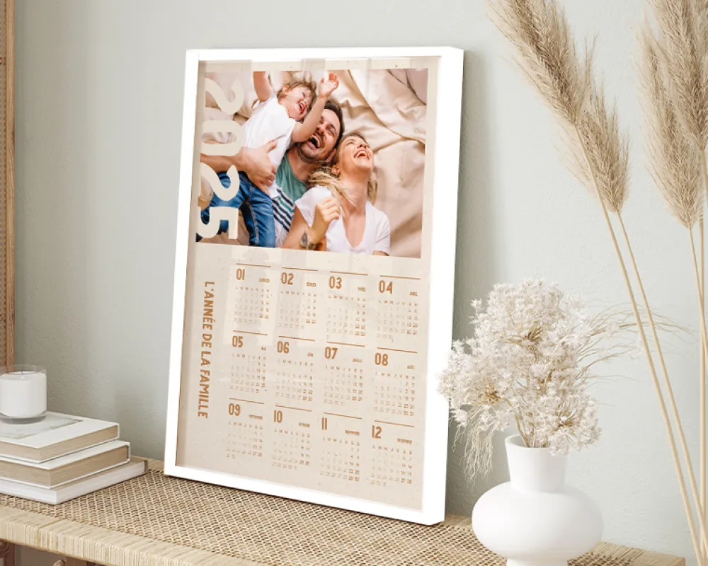 Calendrier personnalisé - Photo|Cadeaux.com