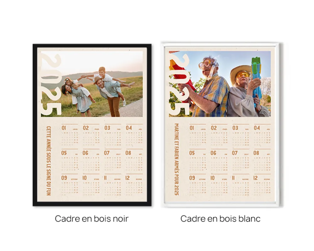 Calendrier personnalisé - Photo|Cadeaux.com