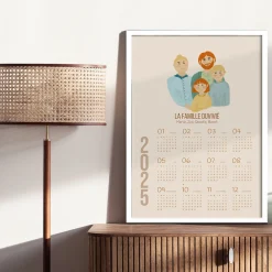 Calendrier personnalisé - Portrait de Famille|Cadeaux.com Sale