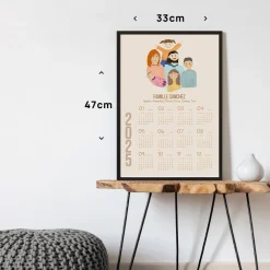 Calendrier personnalisé - Portrait de Famille|Cadeaux.com Sale