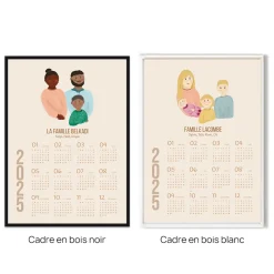 Calendrier personnalisé - Portrait de Famille|Cadeaux.com Sale
