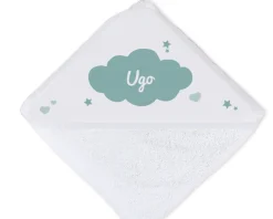 Cape de bain Personnalisable - Nuage|Cadeaux.com