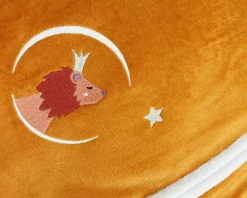 Cape de bain personnalisée brodée - Lion Safran|Cadeaux.com Discount