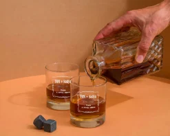 Carafe à whisky et verres à whisky personnalisés|Cadeaux.com Best