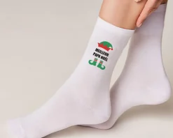 Chaussettes de Noël personnalisées - Lutin|Cadeaux.com Online