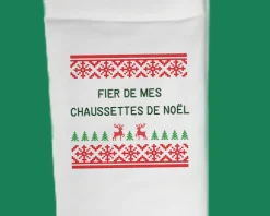Chaussettes de Noël personnalisées - Message|Cadeaux.com