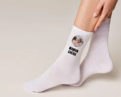 Chaussettes personnalisées - Photo|Cadeaux.com Online