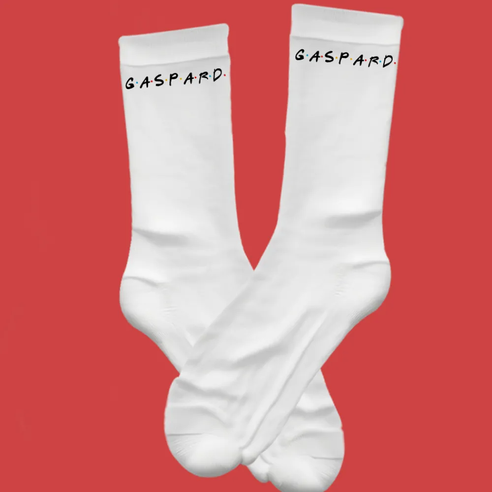 Chaussettes personnalisées - Bande de potes|Cadeaux.com New