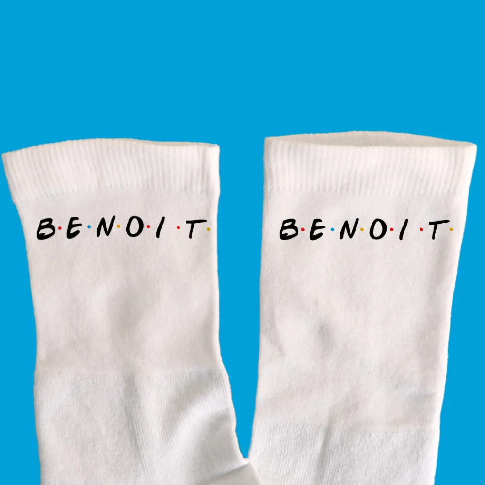 Chaussettes personnalisées - Bande de potes|Cadeaux.com New
