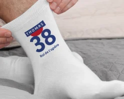 Chaussettes personnalisées - Pastis|Cadeaux.com New