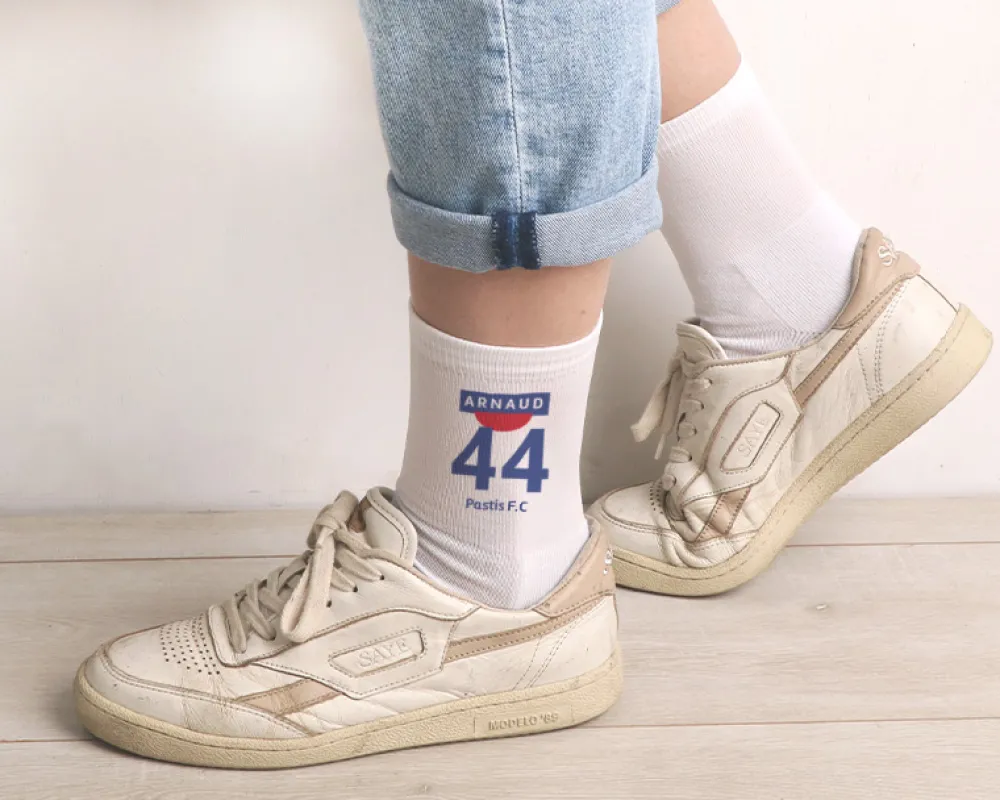 Chaussettes personnalisées - Pastis|Cadeaux.com New