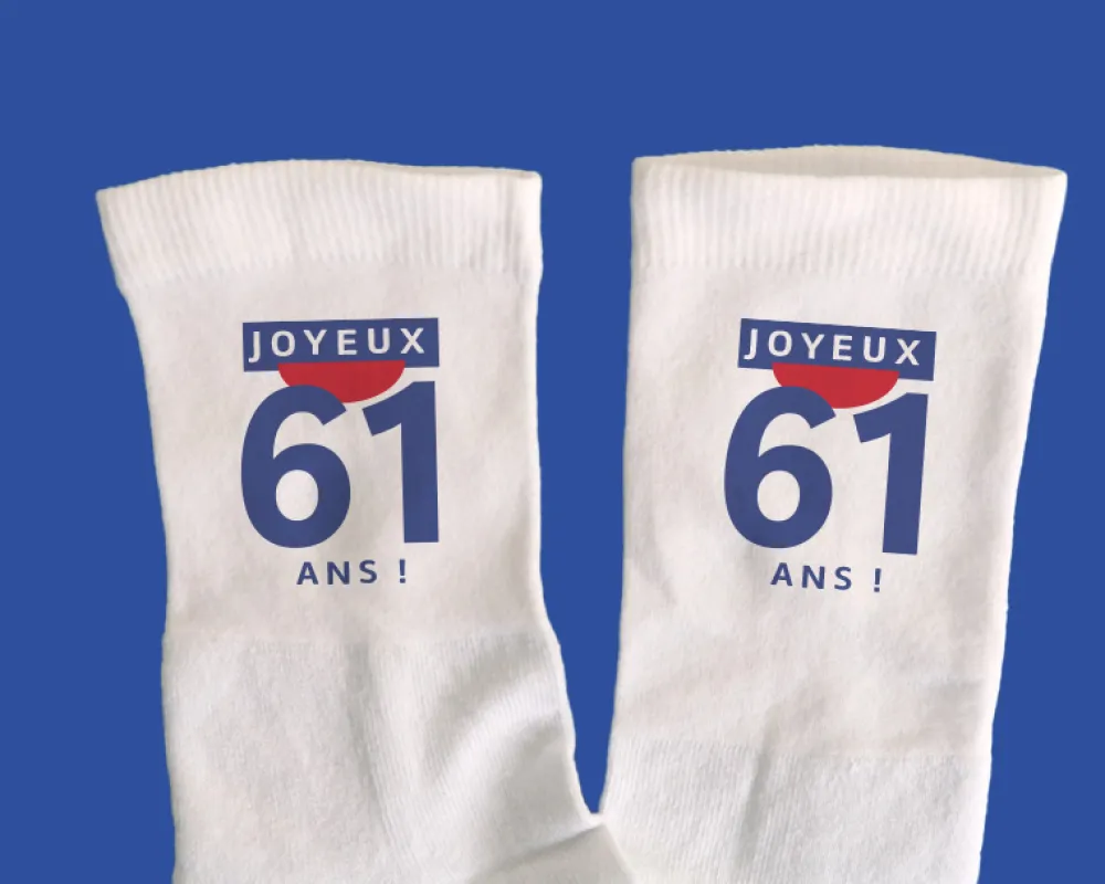 Chaussettes personnalisées - Pastis|Cadeaux.com New