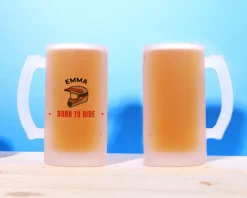 Chope de bière personnalisée - Passion Moto|Cadeaux.com Online