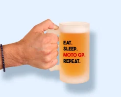 Chope de bière personnalisée - Message Moto|Cadeaux.com Online