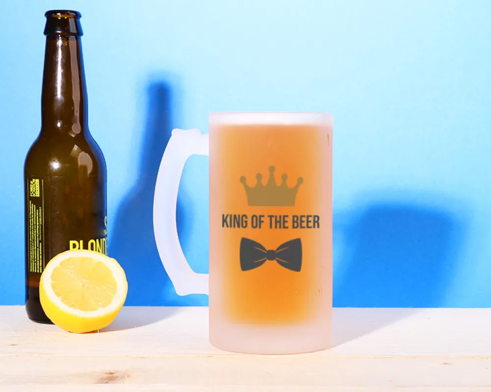 Chope de bière personnalisée - Papa Royal|Cadeaux.com Online