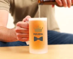 Chope de bière personnalisée - Papa Royal|Cadeaux.com Online