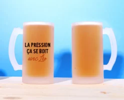 Chope de bière personnalisée - Message|Cadeaux.com Hot