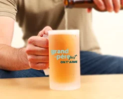 Chope de bière personnalisée - Grand Père-fect|Cadeaux.com New