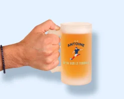 Chope de bière personnalisée - Passion Football|Cadeaux.com Discount
