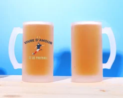 Chope de bière personnalisée - Passion Football|Cadeaux.com Discount