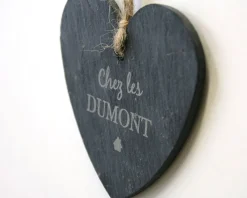 Coeur Ardoise à suspendre Famille|Cadeaux.com Outlet