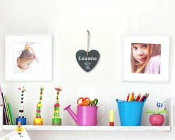 Coeur Ardoise à suspendre Teddy Bear|Cadeaux.com Outlet