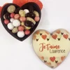 Coeur tout chocolat personnalisé - Amour|Cadeaux.com Sale