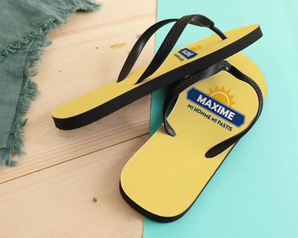 Coffret apéro - Tongs et verre à Ricard personnalisés|Cadeaux.com Discount