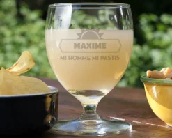 Coffret apéro - Tongs et verre à Ricard personnalisés|Cadeaux.com Discount