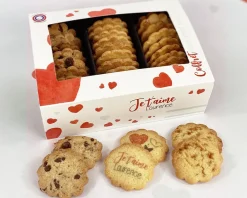 Coffret biscuits Personnalisable aux 3 saveurs - Amour|Cadeaux.com Sale