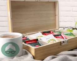 Coffret Boîte à thé et son mug|Cadeaux.com