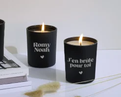Coffret coquin personnalisé - Huile de massage et bougie|Cadeaux.com New