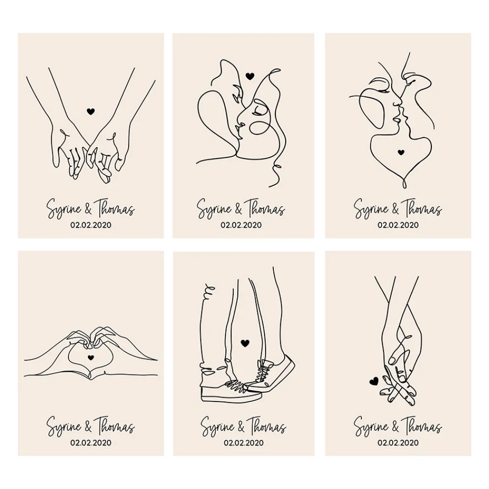 Coffret Déco personnalisé - Dessin au trait|Cadeaux.com Clearance