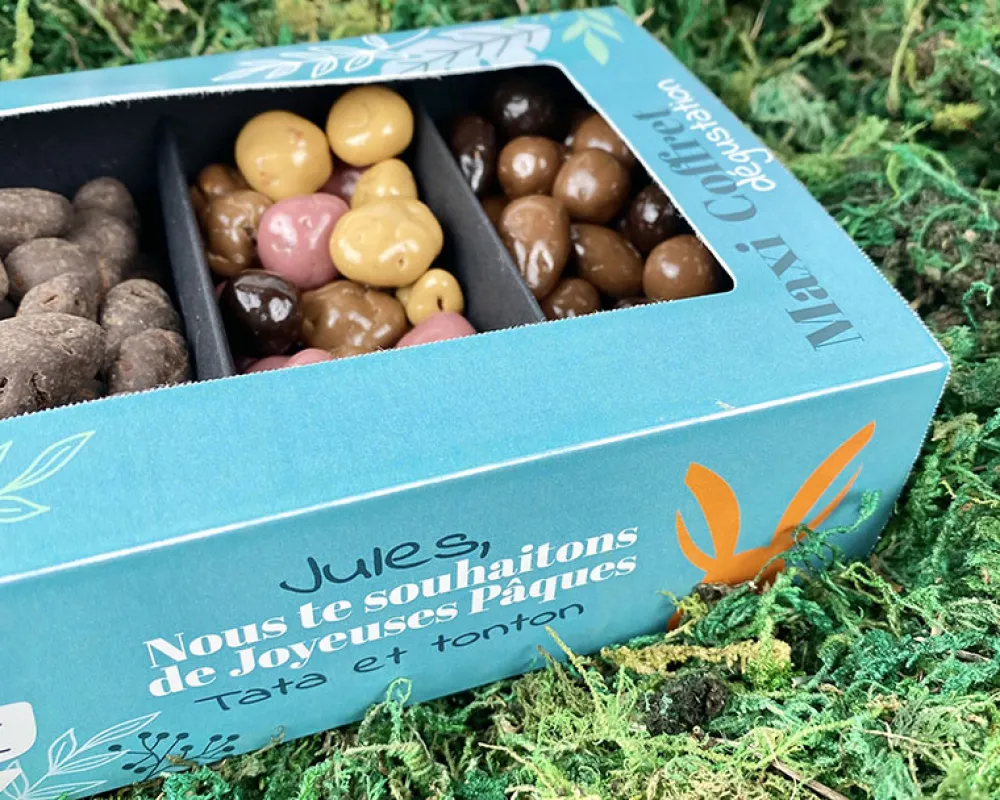 Coffret de chocolats de Pâques personnalisé|Cadeaux.com New