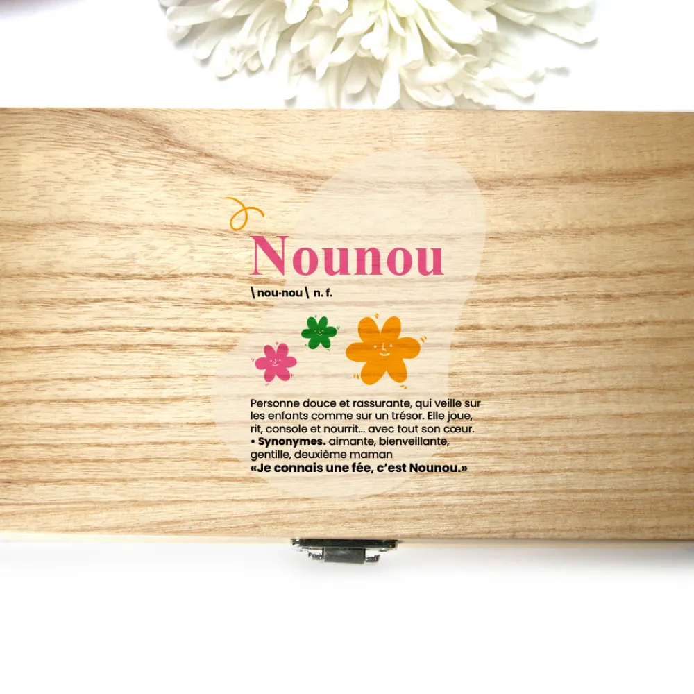 Coffret de chocolats Monbana personnalisé - Définition Nounou|Cadeaux.com Sale