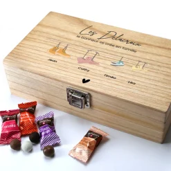 Coffret de chocolats Monbana personnalisé - Famille Chaussure|Cadeaux.com Hot