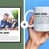 Coffret Définition Papa - Affiche et mug personnalisés|Cadeaux.com