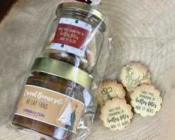 Coffret duo biscuits et caramel beurre salé Personnalisable - Noël|Cadeaux.com Sale