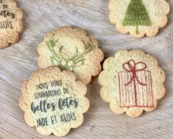 Coffret duo biscuits et caramel beurre salé Personnalisable - Noël|Cadeaux.com Sale