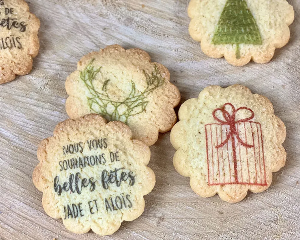 Coffret duo biscuits et caramel beurre salé Personnalisable - Noël|Cadeaux.com Sale