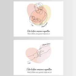 Coffret gravé de chocolats Monbana - Première Fête des Grands-mères|Cadeaux.com New